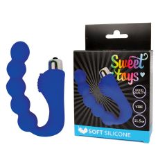 Вибратор-шарики для стимуляции точки Джи синий Sweet Toys L 