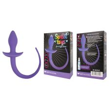 Втулка анальная фиолетовая L 80 мм D 32 мм SWEET TOYS