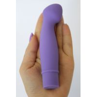 Вибратор вагинальный силиконовый для точки G SWEET TOYS фиолетовый L 11,5 см D 3,3 см