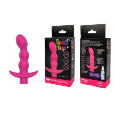 Вибратор для вагинальной и анальной стимуляции SWEET TOYS L 110 мм D 29x31 мм, цвет розовый