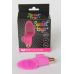 Вибратор для клитора силиконовый с усиками на палец SWEET TOYS розовый L 9 см D 3,3 см