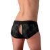 Трусы для страпона со свободным доступом черного цвета размеры S M