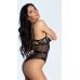 Боди с открытой грудью черного цвета JSY модель JS228132 размеры S/M