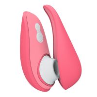 Вакуумный клиторальный стимулятор силиконовый розового цвета Womanizer Liberty 2 Vibrant 