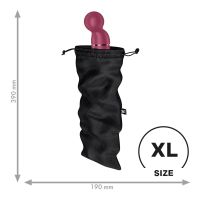 Мешочек для хранения игрушек черного цвета Satisfyer Treasure Bag размер XL Мешочек для хранения игрушек черного цвета Satisfyer Treasure Bag размер XL