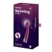 Вібратор вагінальний та для точки G з ротацією червоного кольору Satisfyer Spinning G-Spot 1 Вібратор вагінальний та для точки G з ротацією червоного кольору Satisfyer Spinning G-Spot 1