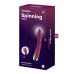 Вибратор вагинальный и для точки G с ротацией красного цвета Satisfyer Spinning Vibe 1 Вибратор вагинальный и для точки G с ротацией красного цвета Satisfyer Spinning Vibe 1