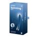 Вібратор вагінальний та для точки G з ротацією блакитного кольору Satisfyer Spinning Vibe 1 Вібратор вагінальний та для точки G з ротацією блакитного кольору Satisfyer Spinning Vibe 1