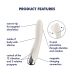 Вибратор вагинальный и для точки G с ротацией бежевого цвета Satisfyer Spinning Vibe 1 Вибратор вагинальный и для точки G с ротацией бежевого цвета Satisfyer Spinning Vibe 1