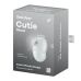Вакуумный клиторальный стимулятор с вибрацией белого цвета Satisfyer Cutie Ghost Вакуумный клиторальный стимулятор с вибрацией белого цвета Satisfyer Cutie Ghost
