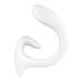 Вибратор вагинальный для точки G с отростком для клитора белого цвета Satisfyer G for Goddess 1 Вибратор вагинальный для точки G с отростком для клитора белого цвета Satisfyer G for Goddess 1