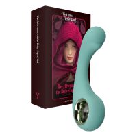 Вибратор вагинальный и для точки G зеленого цвета FairyGasm BraveryAward