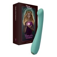 Вибратор вагинальный и для точки G зеленого цвета FairyGasm MerryWand