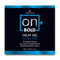 Пролонгатор для чоловіків із солодко м'ятним смаком Sensuva ON Bold 6 мл Пролонгатор для чоловіків із солодко м'ятним смаком Sensuva ON Bold 6 мл