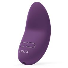 Мини вибратор для стимуляции клитора фиолетового цвета LELO Lily 3 Polar