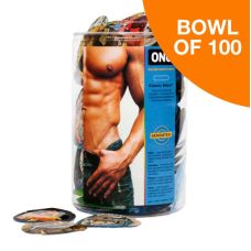 Презервативи із натурального латексу ONE Classic Select MSM Collection 100 штук