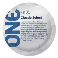 Презерватив із натурального латексу ONE Classic Select Contest Collection 1 штука