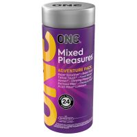 Презервативы 9 видов ONE Mixed Pleasures 24 штуки