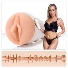 Мастурбатор Вагина в колбе со слепка вагины порноактрисы Blake Blossom телесного цвета Fleshlight