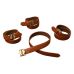 Набор для связывания коричневого цвета Lockink Hogtie Set