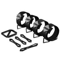 Набір для зв'язування чорного кольору Lockink Hogtie Set
