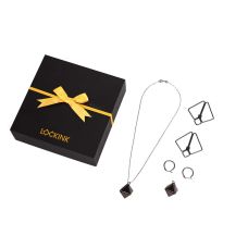 Зажимы для сосков с тяжелой подвеской серебристого цвета Lockink Nipple Clamps