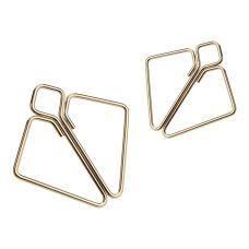 Зажимы для сосков золотистого цвета Lockink Nipple Clamps