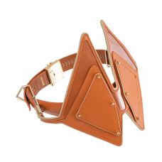 Маска на очі коричневого кольору Lockink Vixen Blindfold