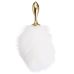 Металлическая анальная пробка Кроличий хвост LOCKINK SEVANDA White Bunny-Tail Anal Rose-shape Plug Металлическая анальная пробка Кроличий хвост LOCKINK SEVANDA White Bunny-Tail Anal Rose-shape Plug