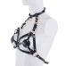 Портупея на груди чорного кольору Lockink Sevanda Queen Chest Harness