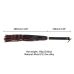 Флоггер с плетенным хвостом черно красного цвета Lockink Sevanda Braided Tail Flogger Флоггер с плетенным хвостом черно красного цвета Lockink Sevanda Braided Tail Flogger