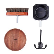 Набор для доминирования коричнево черного цвета Lockink Sevanda Objectification Human Furniture Set