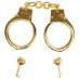 Наручники металлические золотистого цвета Lockink Pretty sub Handcuffs Наручники металлические золотистого цвета Lockink Pretty sub Handcuffs