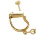 Наручники металлические золотистого цвета Lockink Love slave Handcuffs Наручники металлические золотистого цвета Lockink Love slave Handcuffs