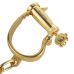 Наручники металлические золотистого цвета Lockink Love slave Handcuffs Наручники металлические золотистого цвета Lockink Love slave Handcuffs