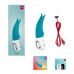 Вибратор для клитора с двойным кончиком бирюзового цвета Fun Factory Volta  Вибратор для клитора с двойным кончиком бирюзового цвета Fun Factory Volta