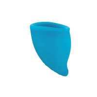Менструальная чаша многоразовая бирюзовая Fun Factory FUN CUP размер A диаметр 40 мм объем 20 мл