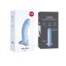 Фалоімітатор реалістичний на присосці ніжно-блакитний Fun Factory The Boss Stub