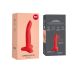 Фаллоимитатор гибкий с эффектом памяти для точки G на присоске кораллового цвета Fun Factory Limba Flex размер M