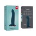 Фаллоимитатор гибкий с эффектом памяти для точки G на присоске бирюзового цвета Fun Factory Limba Flex размер L