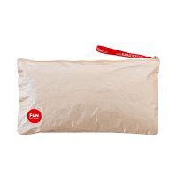 Сумка для секс игрушек на молнии золотистая Fun Factory TOYBAG размер M