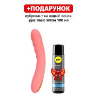 Смарт вібратор Пульсатор для глибокої стимуляції точки G рожевий Svakom Ava Neo Peach