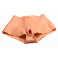 Накладна вагіна для чоловіків Master Series Silicone Vagina Butt Panties Small