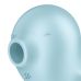 Вакуумный клиторальный стимулятор голубого цвета Satisfyer Sassy Seal Вакуумный клиторальный стимулятор голубого цвета Satisfyer Sassy Seal