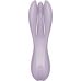 Клиторальный вибратор фиолетового цвета Satisfyer Threesome 2 Клиторальный вибратор фиолетового цвета Satisfyer Threesome 2