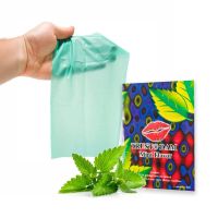 Латексная салфетка для орального секса с ароматом и вкусом мяты ONE Dental Dams 1 штука Латексная салфетка для орального секса с ароматом и вкусом мяты ONE Dental Dams 1 штука