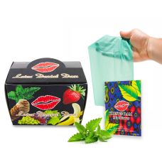 Латексные салфетки для орального секса с ароматом и вкусом мяты ONE Dental Dams 100 штук