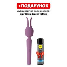 Ванд вібратор з 2 насадками з підігрівом рожевого кольору Svakom Emma Neo 2