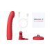 Вібратор ребристий на присосці червоного кольору Lovense Mission 2 Vibrating suction cup dildo Вібратор ребристий на присосці червоного кольору Lovense Mission 2 Vibrating suction cup dildo