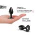Анальна пробка металева чорного кольору Dorcel ONIX PLUG розмір S Анальна пробка металева чорного кольору Dorcel ONIX PLUG розмір S